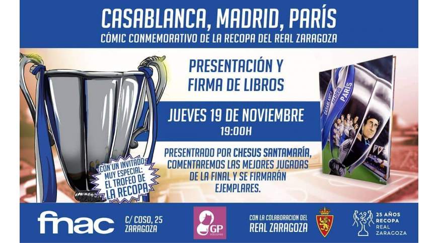 Presentación y firma de "Casablanca, Madrid, París"