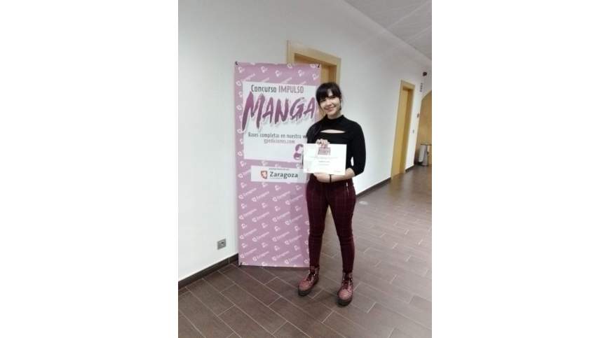 Alba Velasco, ganadora del II Concurso Impulso Manga de GP Ediciones