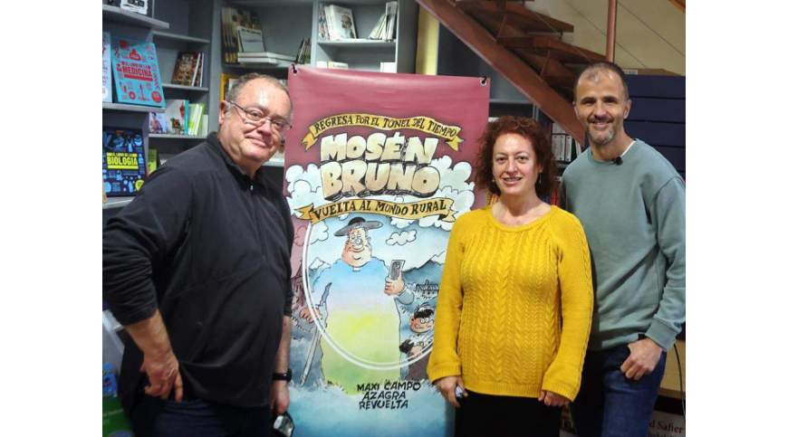 Azagra, Campo y Revuelta luchan con Mosén Bruno contra la España vacía