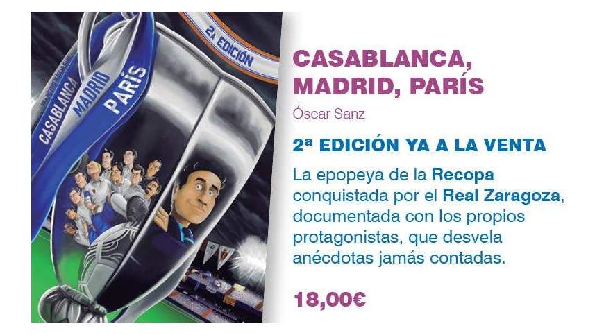 DÍA 5 CURIOSIDAD. CASABLANCA, MADRID, PARÍS, de Óscar Sanz. GP EDICIONES (2020)