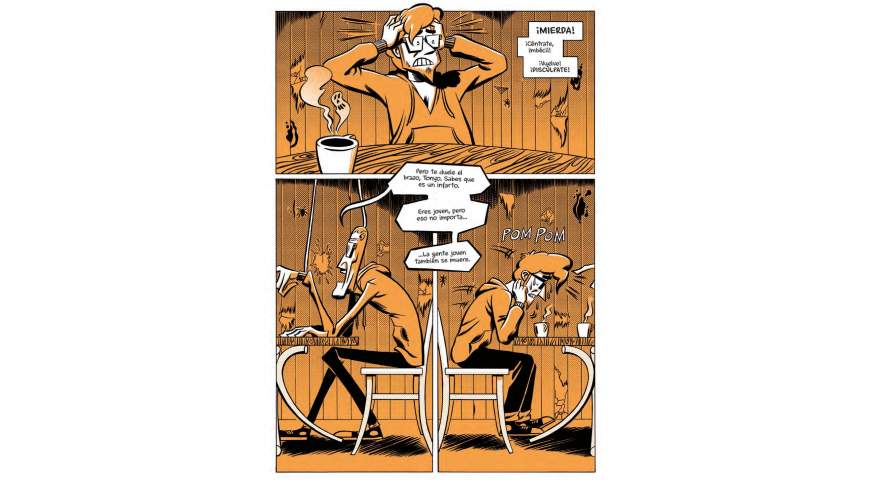 Lo que más miedo te dé, el cómic de Ángel Abellán y Luis Armand sobre la ansiedad de vivir. Iria Ros Piñeiro